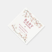 Baby in Bloom Cherry Blossom Servet (Hoek)