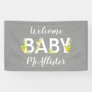 Baby in Bloom Douche Geel Spandoek