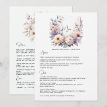 Baby in Bloom Elegant Bloemen Baby shower