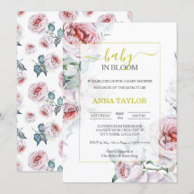 Baby in Bloom Elegante Baby Shower met Bloemen