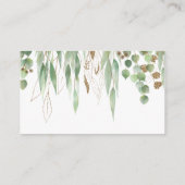 Baby in Bloom | Eucalyptus Gift Registry Alle Even Informatiekaartje (Achterkant)