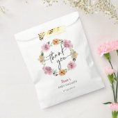 Baby in Bloom Floral Baby shower Dank u Bedankzakje (Gezegeld)