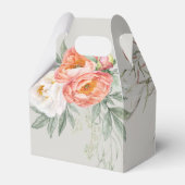 Baby in Bloom Floral Baby shower Hartelijk dank Bedankdoosjes (Achterkant)