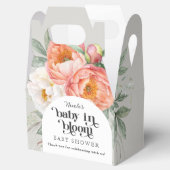 Baby in Bloom Floral Baby shower Hartelijk dank Bedankdoosjes (Geopend)
