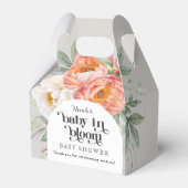 Baby in Bloom Floral Baby shower Hartelijk dank Bedankdoosjes (Voorkant Zijde)