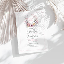 Baby in Bloom Floral Baby shower