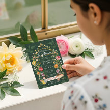 Baby in Bloom Floral Garden Greenhouse Baby shower