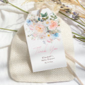 Baby in Bloom Floral Pink Baby shower Cadeaulabel