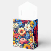 Baby in Bloom Floral Vine Leaf Baby shower Bedankdoosjes (Geopend)