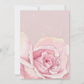 baby in bloom florale cake baby shower nodigt uit (Achterkant)