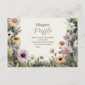 Baby in Bloom Garden Diapper Raffle Informatiekaartje (Voorkant)
