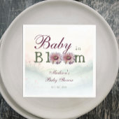 Baby in Bloom Gerber Daisies Baby shower Servet