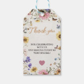Baby in Bloom Gift Label Cadeaulabel (Voorkant)