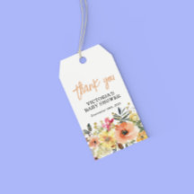 Baby in Bloom Goud Sinaasappel Baby shower