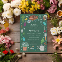 Baby in Bloom Growing Garden Family Baby shower