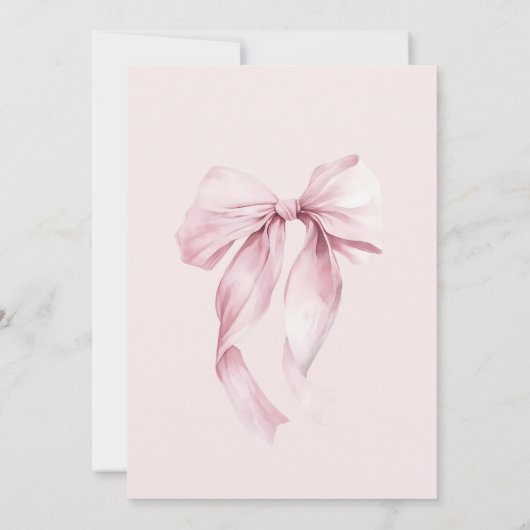 Baby in Bloom Herfst Garden Baby shower Kaart (Achterkant)