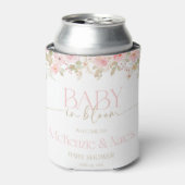 Baby in Bloom koelbox baby shower voor decor Blikjeskoeler (Blikje Voorkant)