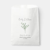 Baby in Bloom l Baby's Breath Seeds Baby shower Bedankzakje (Voorkant)