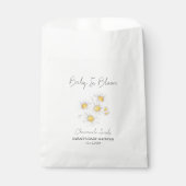 Baby in Bloom l Kamille Seeds Baby shower Bedankzakje (Voorkant)