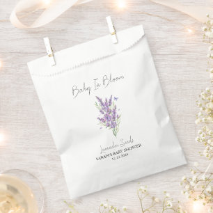 Baby in Bloom l Lavendel Seeds Baby shower Bedankzakje