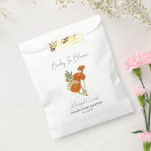 Baby in Bloom l Marigold Seeds Baby shower Bedankzakje (Gezegeld)