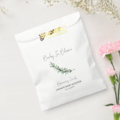 Baby in Bloom l Rosemary Seeds Baby shower Bedankzakje (Gezegeld)