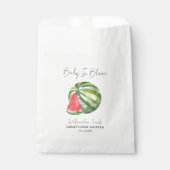 Baby in Bloom l Watermelon Seeds Baby shower Bedankzakje (Voorkant)