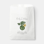 Baby in Bloom l Watermelon Seeds Baby shower Bedankzakje (Voorkant)