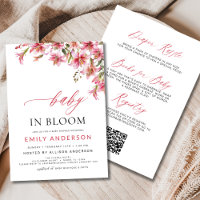 Baby in Bloom Lelies All in One Bloemen Baby Showe