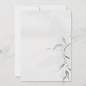 Baby in Bloom Lente Bloem Bloemen Bloemen Baby sho Kaart (Achterkant)