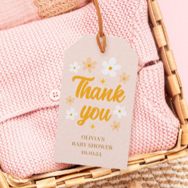 Baby in Bloom Lentekraamfeest Favorietje Cadeaulabel