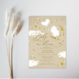 Baby in Bloom Little Lamb Baby shower Kaart