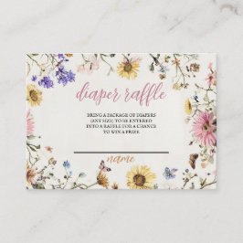 Baby in Bloom Luier Raffle Ticket