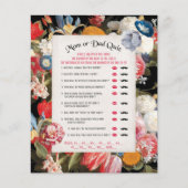 Baby in Bloom Mam of Pa Quiz Baby shower Game (Voorkant)