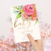 Baby In Bloom Mooi Bloemendesign Baby Shower Uitno Kaart