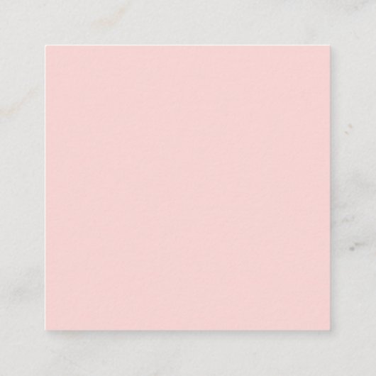 Baby in Bloom Pampas Grass Roze Roos Luier Raffle Informatiekaartje (Achterkant)