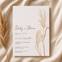 Baby in Bloom Pampasgras Babyborrel Kaart