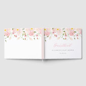 Baby in Bloom Pink Baby Shower Gastenboek (Volledig)