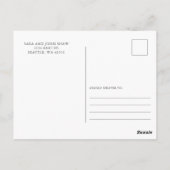 Baby in Bloom Pink Floral Baby shower Dank u Briefkaart (Achterkant)