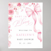 Baby in Bloom Poster | Digital Option Available (Voorkant)