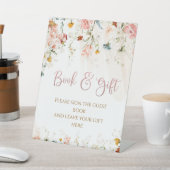 Baby in bloom  reclamebord met voetstuk (Insitu)