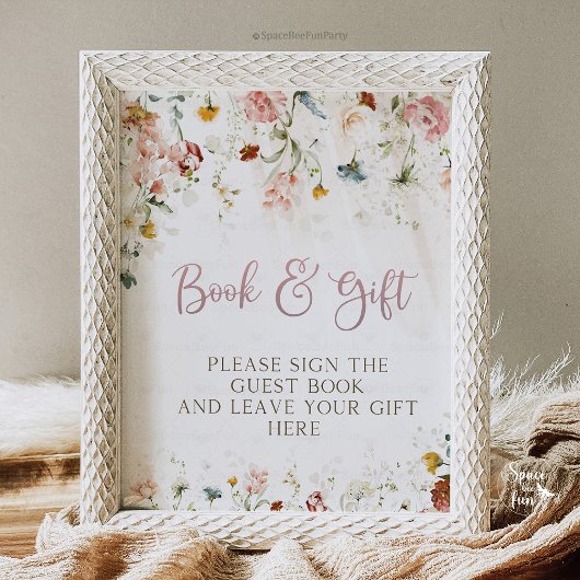 Baby in bloom  reclamebord met voetstuk