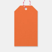 Baby in Bloom Retro Groovy Baby shower Bedankt Cadeaulabel (Achterkant)