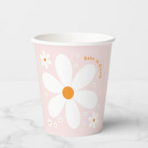 Baby in Bloom Roze Madeliefje Baby Borrel