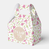 Baby in Bloom Shower Bedankdoosjes (Achterkant)