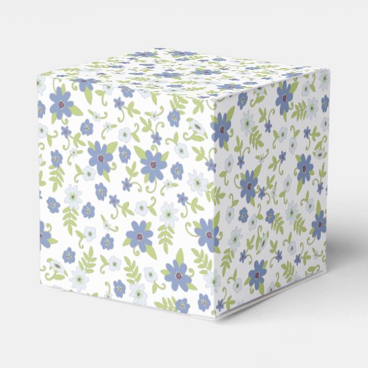 Baby in Bloom Shower Bedankdoosjes (Achterkant)