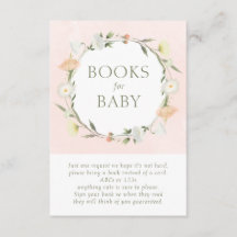 Baby In Bloom Shower Boeken voor Baby