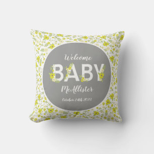 Baby in Bloom Shower Kussen