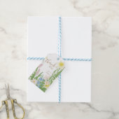 Baby in Bloom Spring Easter Baby shower Cadeaulabel (Met Touw)