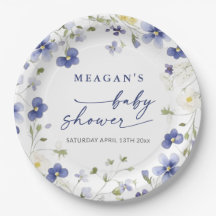 Baby in Bloom Spring Wildflowers Baby shower